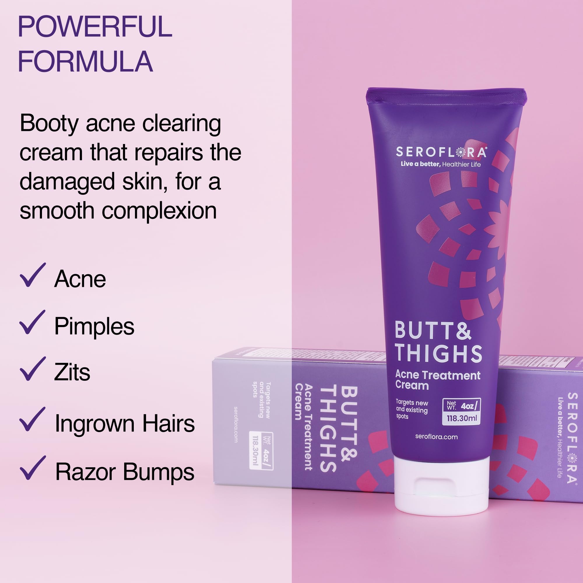 Acne & Razor Bump Treatment Cream - Pimple, Zit & Ingrown Hair Serum for Bikini Area | Post-Shave & Waxing Soothing Solution | Perfect for Sensitive Skin Care & Body Grooming