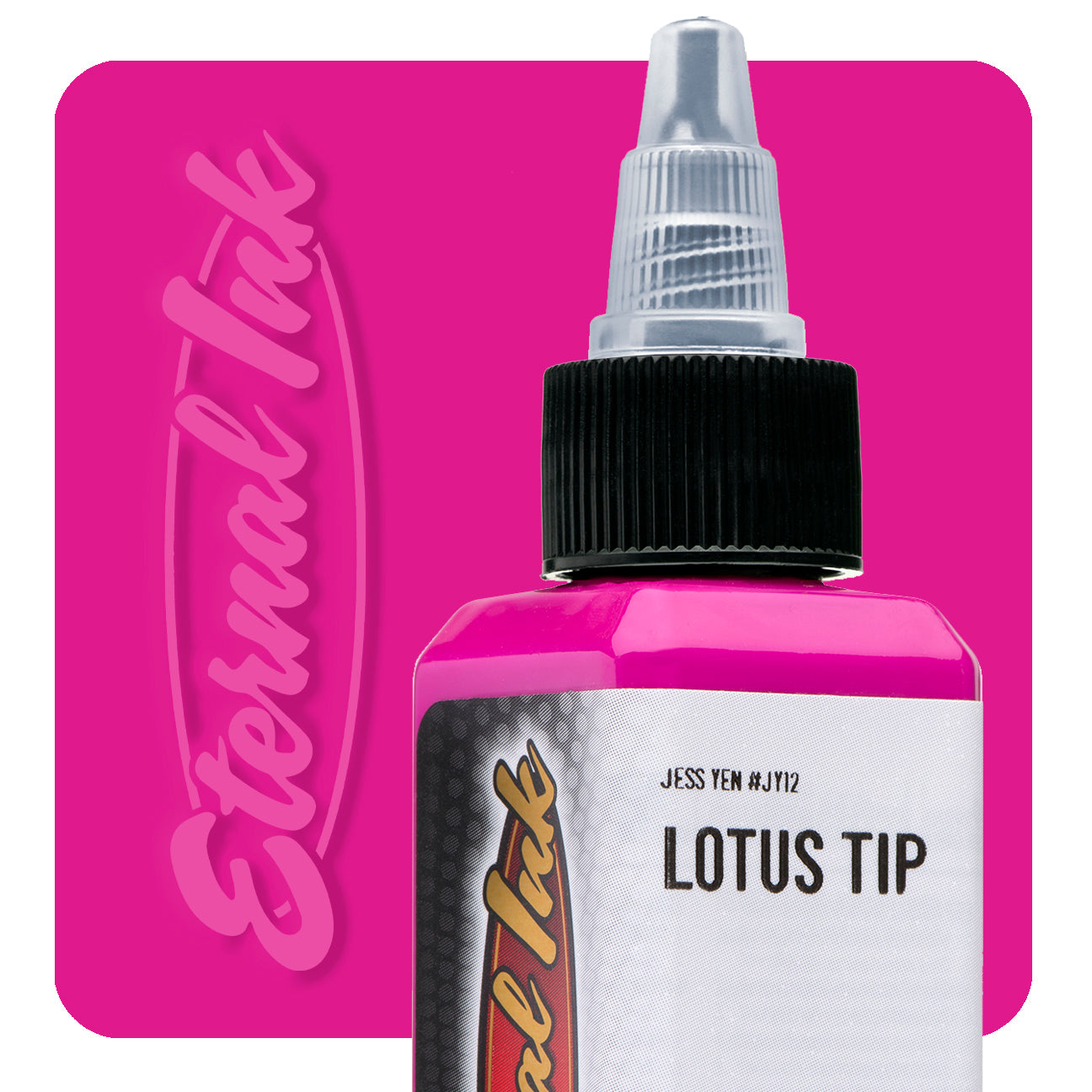 Eternal Jess Yen Lotus Tip Ink - 2oz Bottle for Calligraphy, Art & Tattoo Designs - Premium Quality Ink for Artists & Professionals