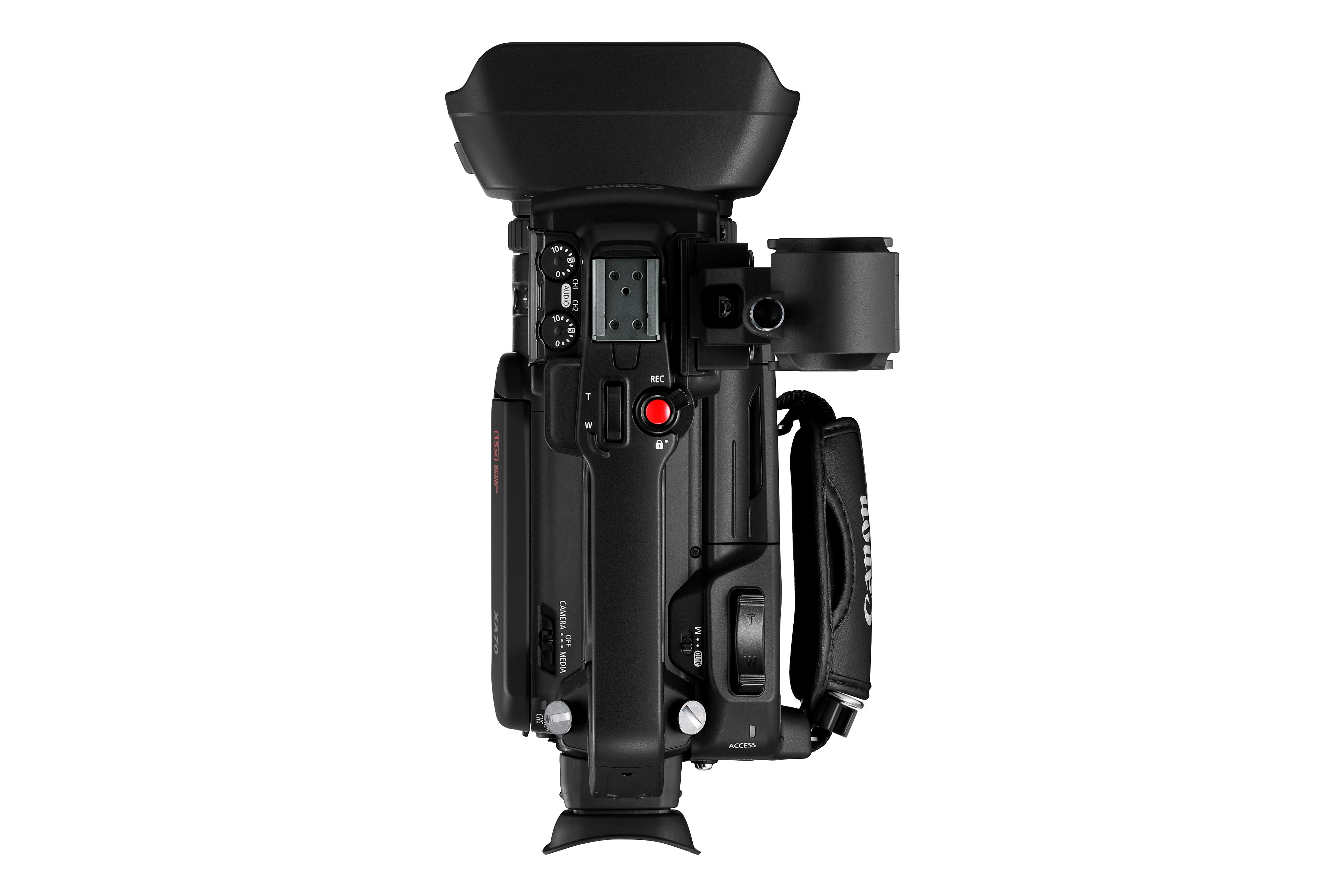 Canon XA70 Compact Professional 4K Camcorder - Perfect for Vlogging, Travel Filming & Live Streaming