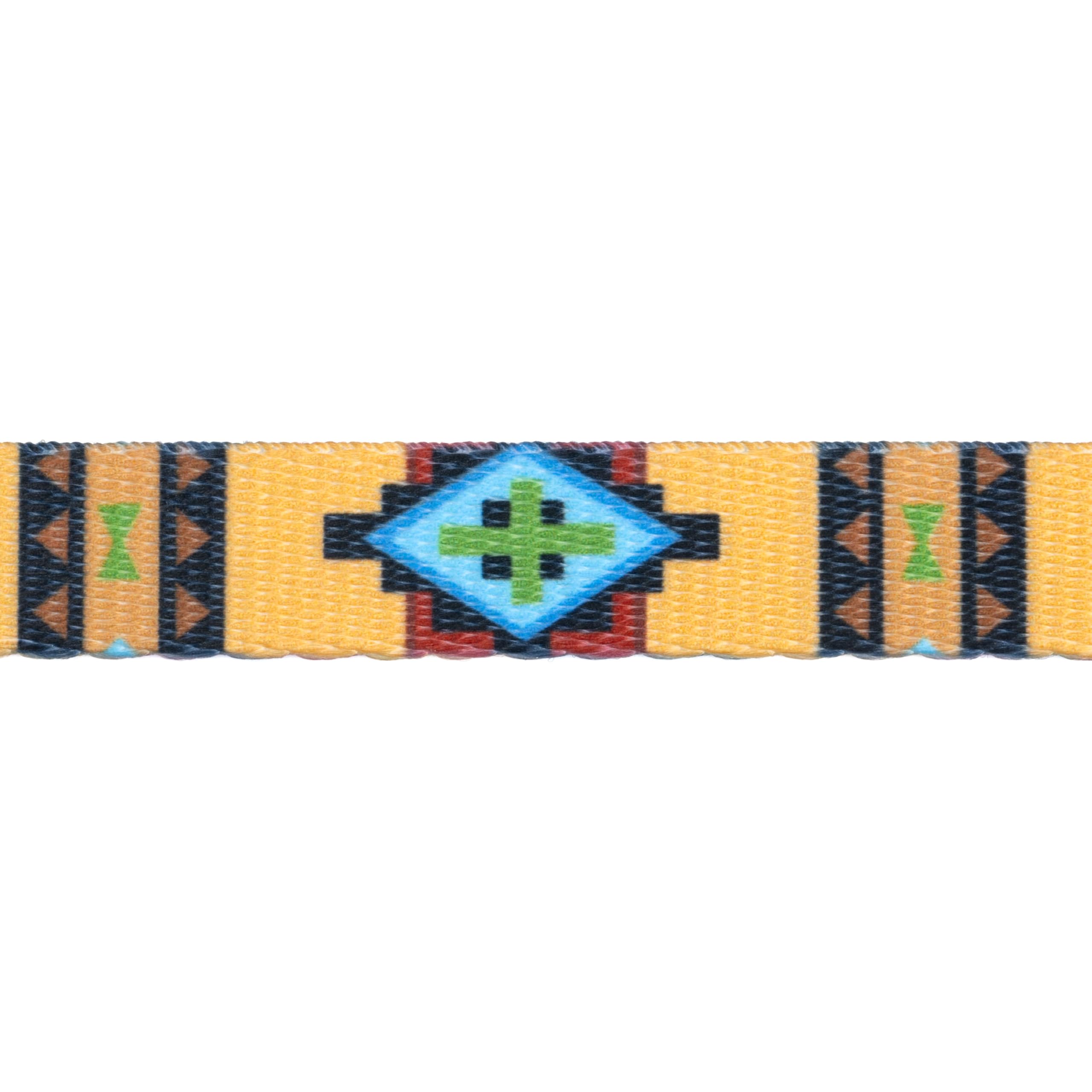 Country Brook Design - Native Arizona Polyester Webbing for Outdoor Gear, DIY Crafts & Pet Collars | Durable & Lightweight Material for Hiking, Camping & Fashion Accessories