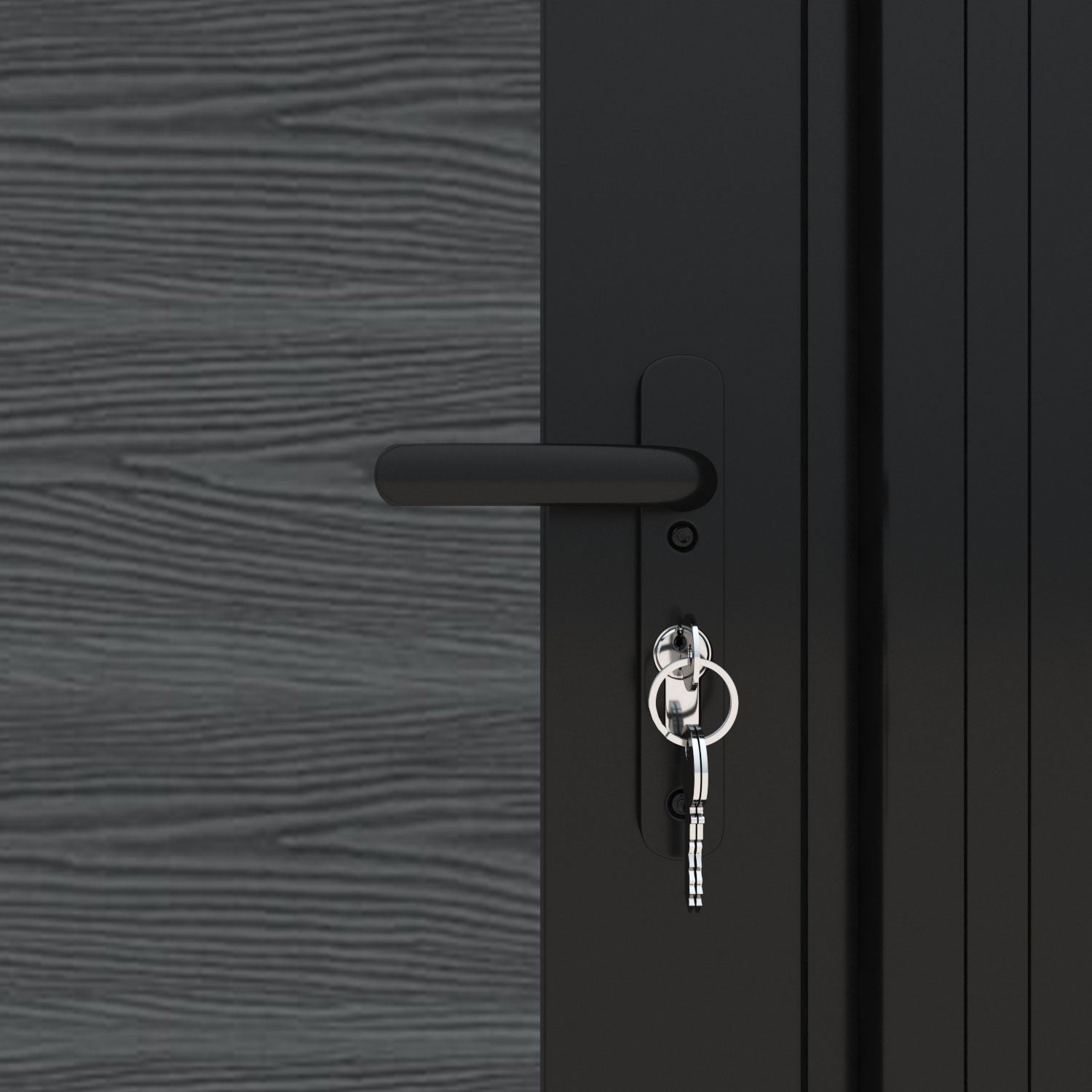 Classic Linea Straight Top Driveway Gate - Dark Grey Powder Coated Steel with Decorative Top Screen | Durable & Secure Entry Solution for Residential & Commercial Properties | Perfect for Driveways, Gardens & Estate Entrances