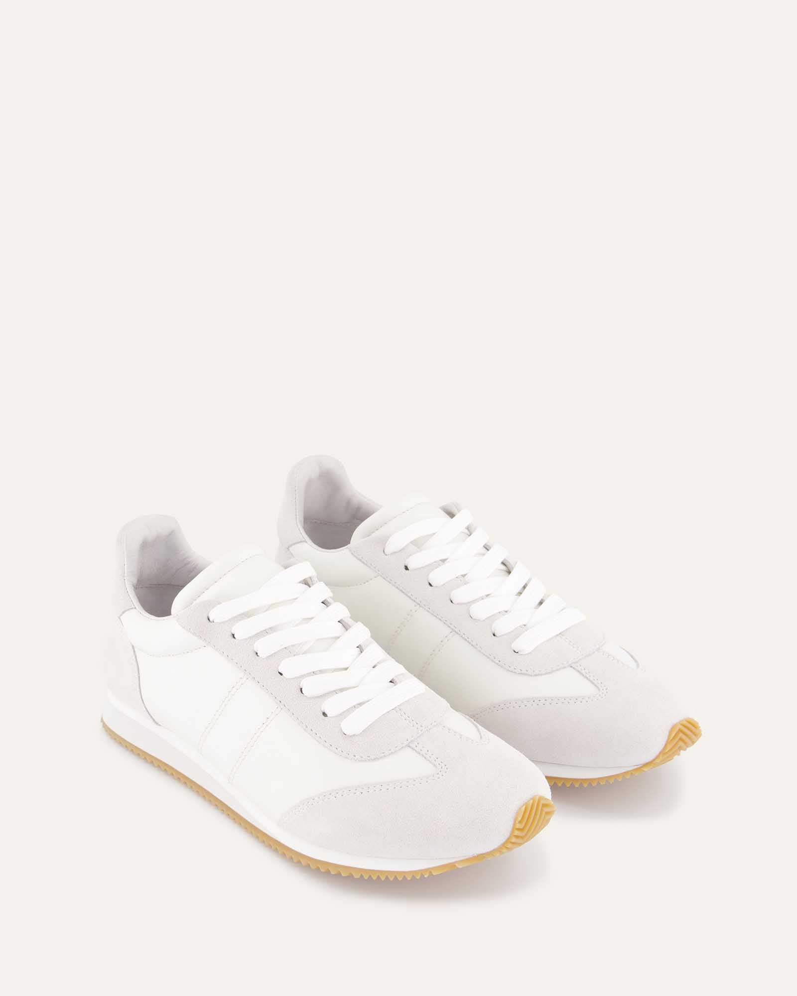 Monty Sneakers - White Multi Leather Casual Shoes for Men & Women | Comfortable Walking & Everyday Wear