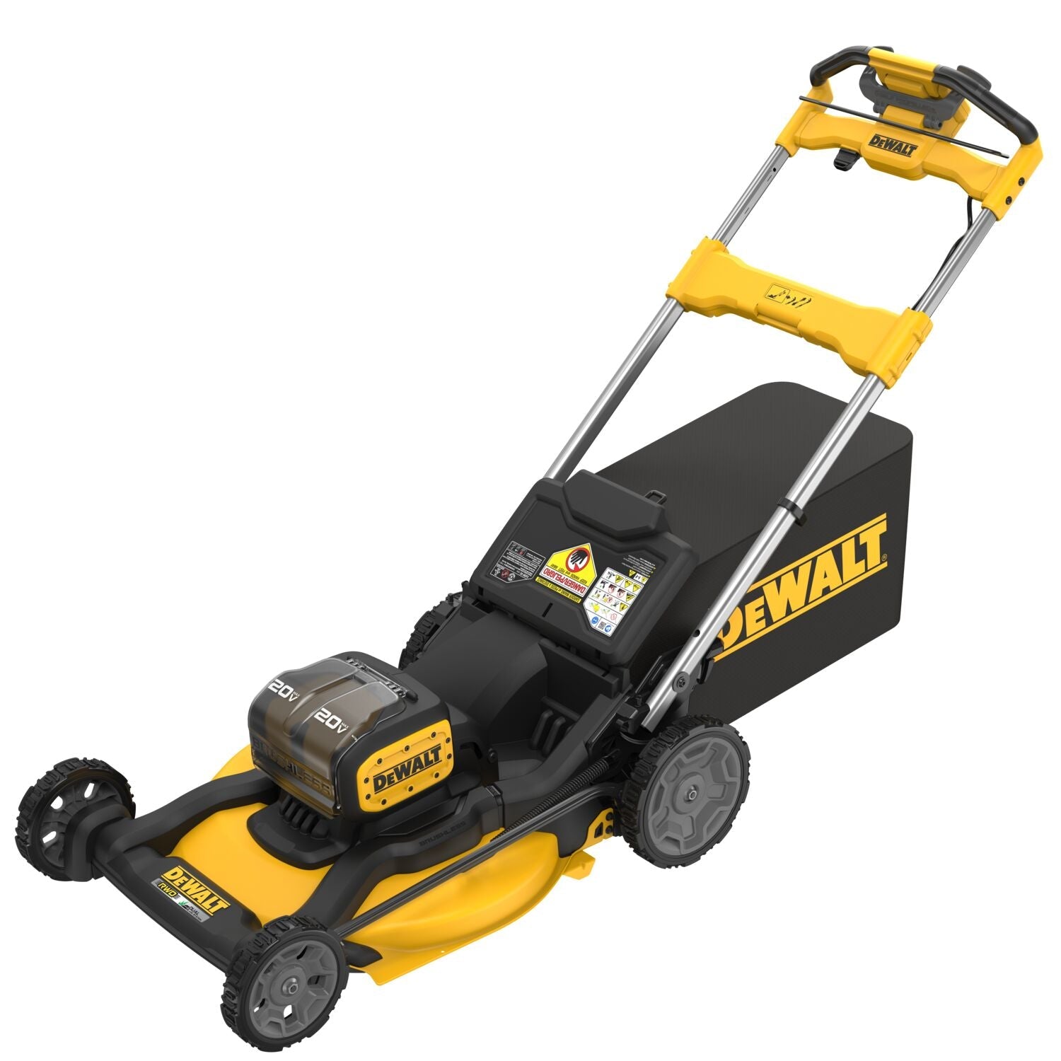 DEWALT 20V MAX XR Cordless Self-Propelled Lawn Mower Kit (2 Batteries Included) - Ideal for Medium to Large Yards, Perfect for Homeowners & Landscapers