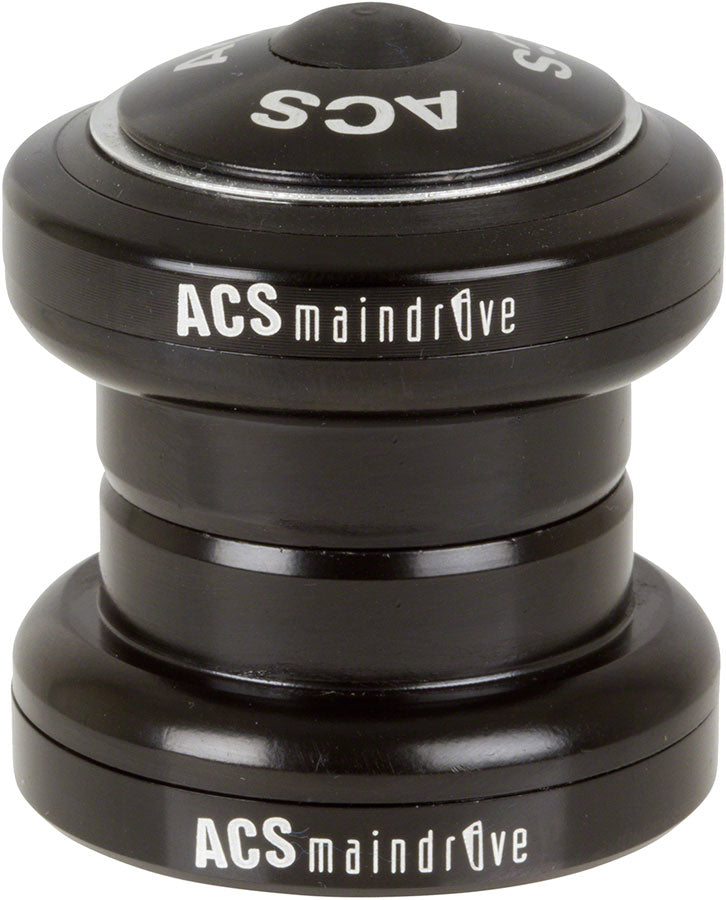 ACS MainDrive External Headset 1 1/8 Inch - Black | Professional Gaming & Streaming Headset for PC, PS5, Xbox | Noise Cancelling Mic for Clear Communication