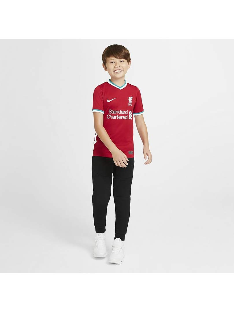 Nike Liverpool FC Home Jersey for Youth - Large Size, Authentic Red Soccer Jersey for Kids - Perfect for Matches, Training, and Fan Support