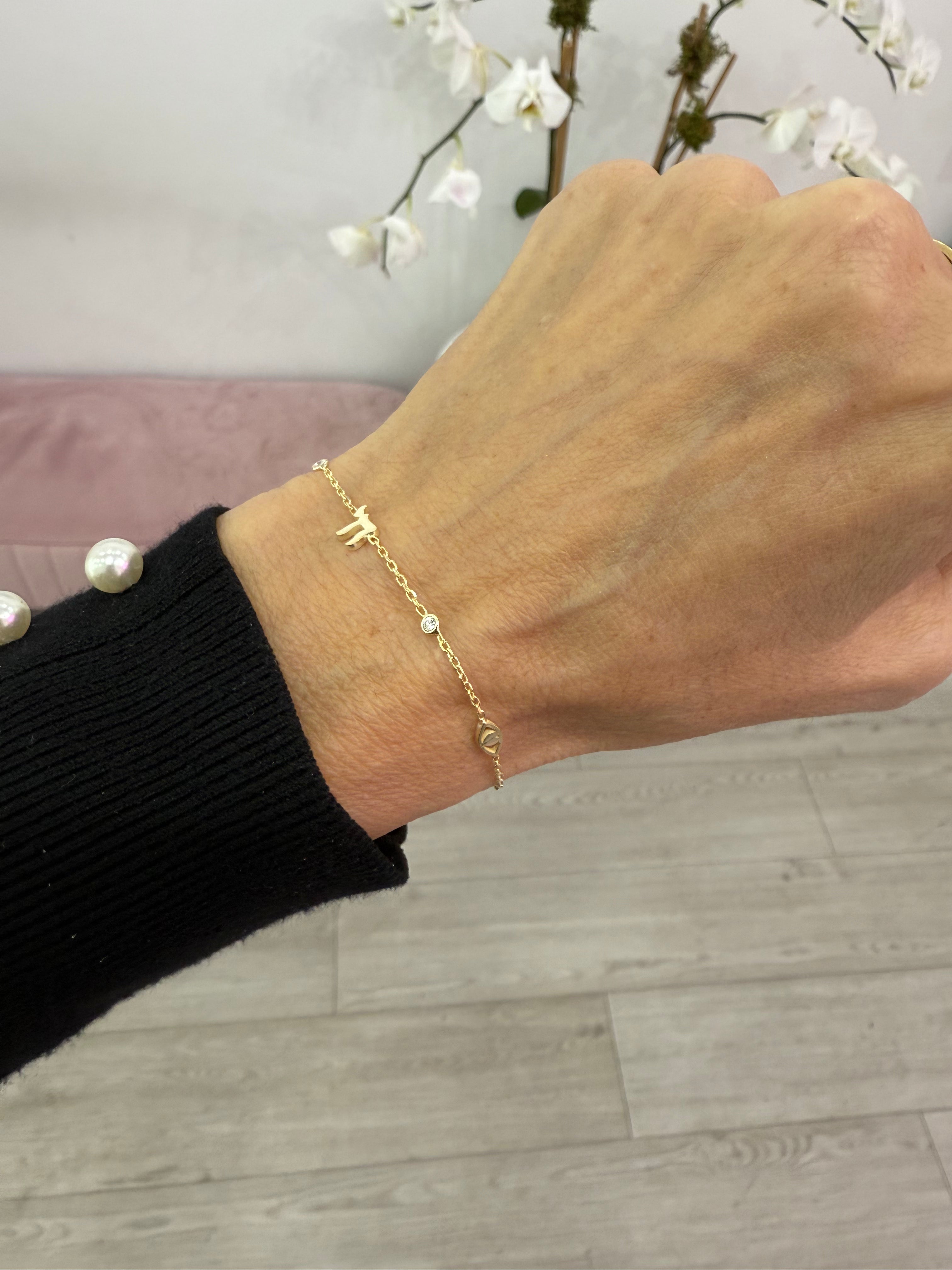 Mini Star of David Chai Eye Choker Necklace or Bracelet - Elegant Jewish Jewelry for Women, Men - Perfect for Hanukkah, Bar Mitzvah, Wedding & Everyday Wear