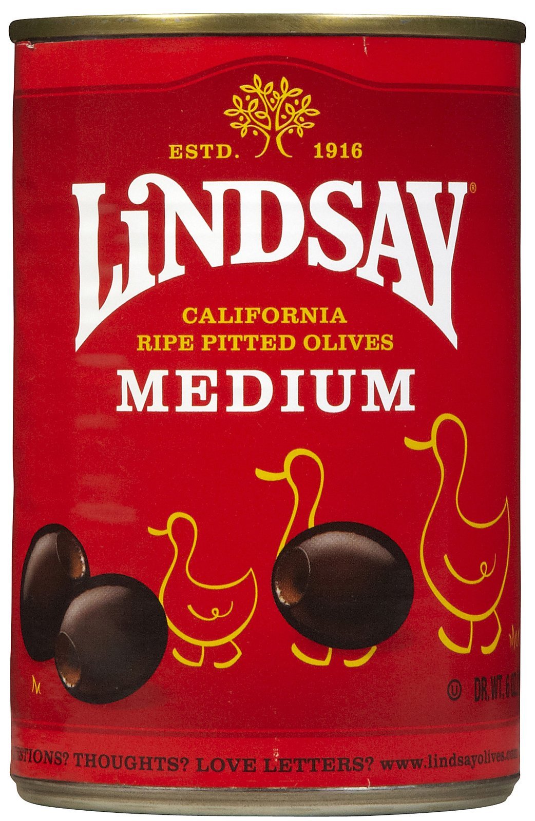 Lindsay Medium Pitted Olives - 6 oz (Pack of 24) | Premium California Olives for Salads, Pizzas & Mediterranean Recipes