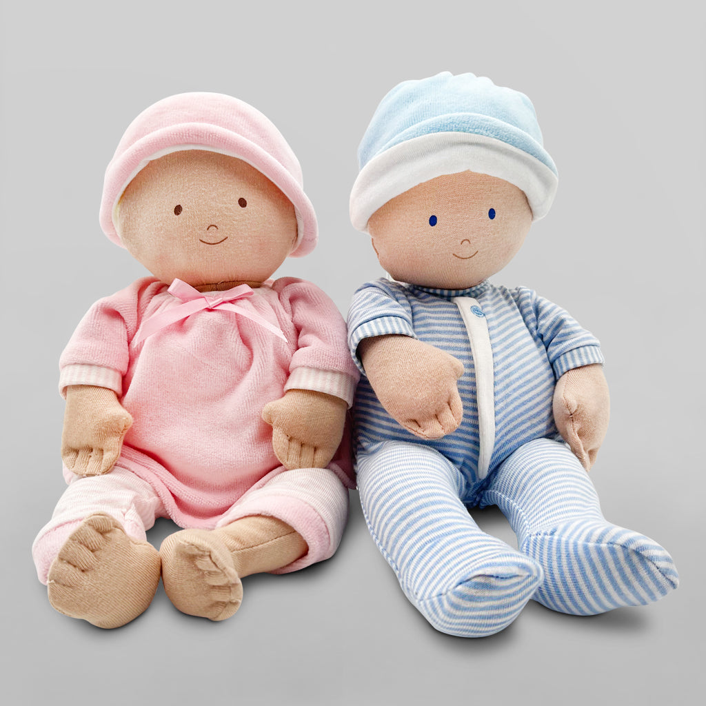 Adorable Handmade Baby Girl Rag Doll - Soft & Safe for Newborns & Toddlers - Perfect for Nursery Decor, Playtime & Gift Giving