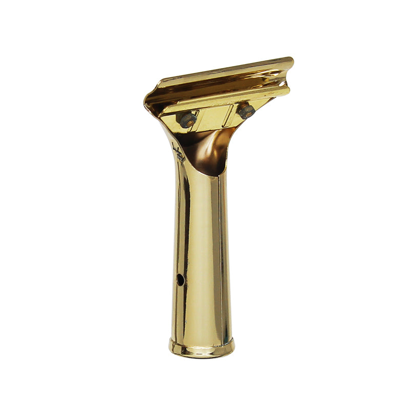 Premium Moerman Brass Squeegee Handle - Heavy Duty Window Cleaning Tool for Professional Use - Perfect for Glass Shower Doors, Storefronts & Auto Detailing