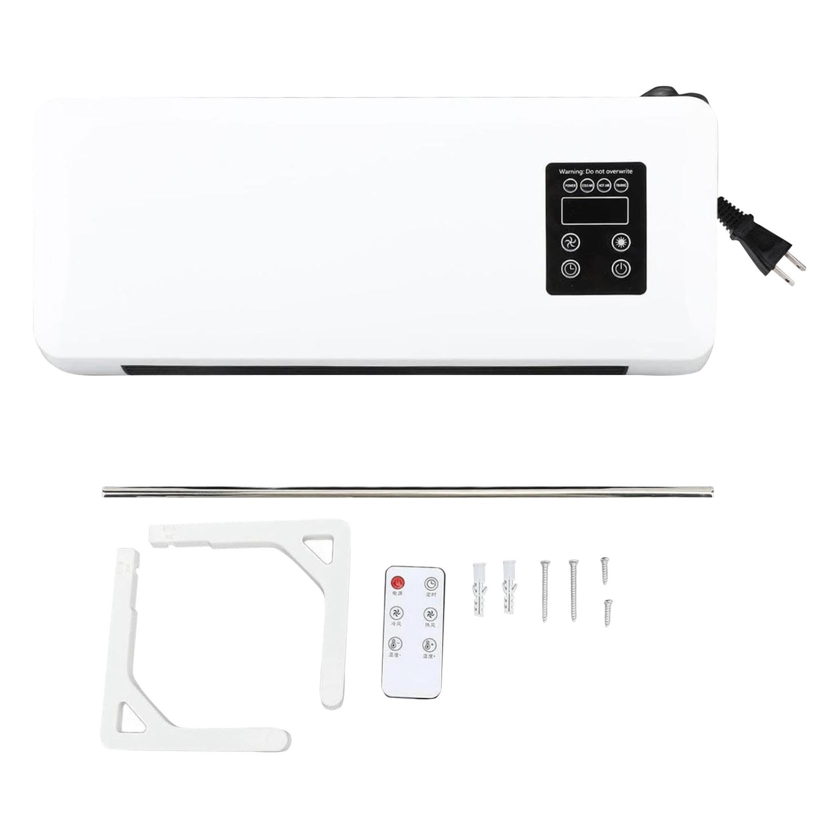 2024 Mini Split AC/Heating System - Wall Mounted Ductless Air Conditioner & Heater with Remote Control | Energy Efficient 2-in-1 Unit for Home, Apartment & Office | Perfect for Bedrooms, Living Rooms & Small Spaces (US Certified)