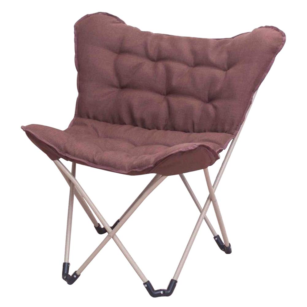 Butterfly Chair - Foldable Garden Lounge Chair for Outdoor, Patio, Camping & Beach - Comfortable Moon Chair for Relaxing & Sunbathing