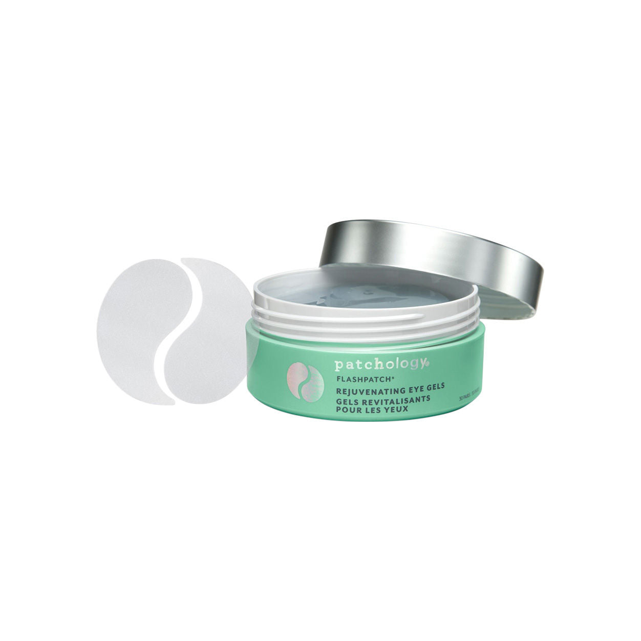 Flashpatch Rejuvenating Eye Gels - Dark Circle & Puffiness Reducing Eye Patches for Brightening & Hydrating Under Eyes | Perfect for Morning Routine, Travel & Post-Workout Recovery
