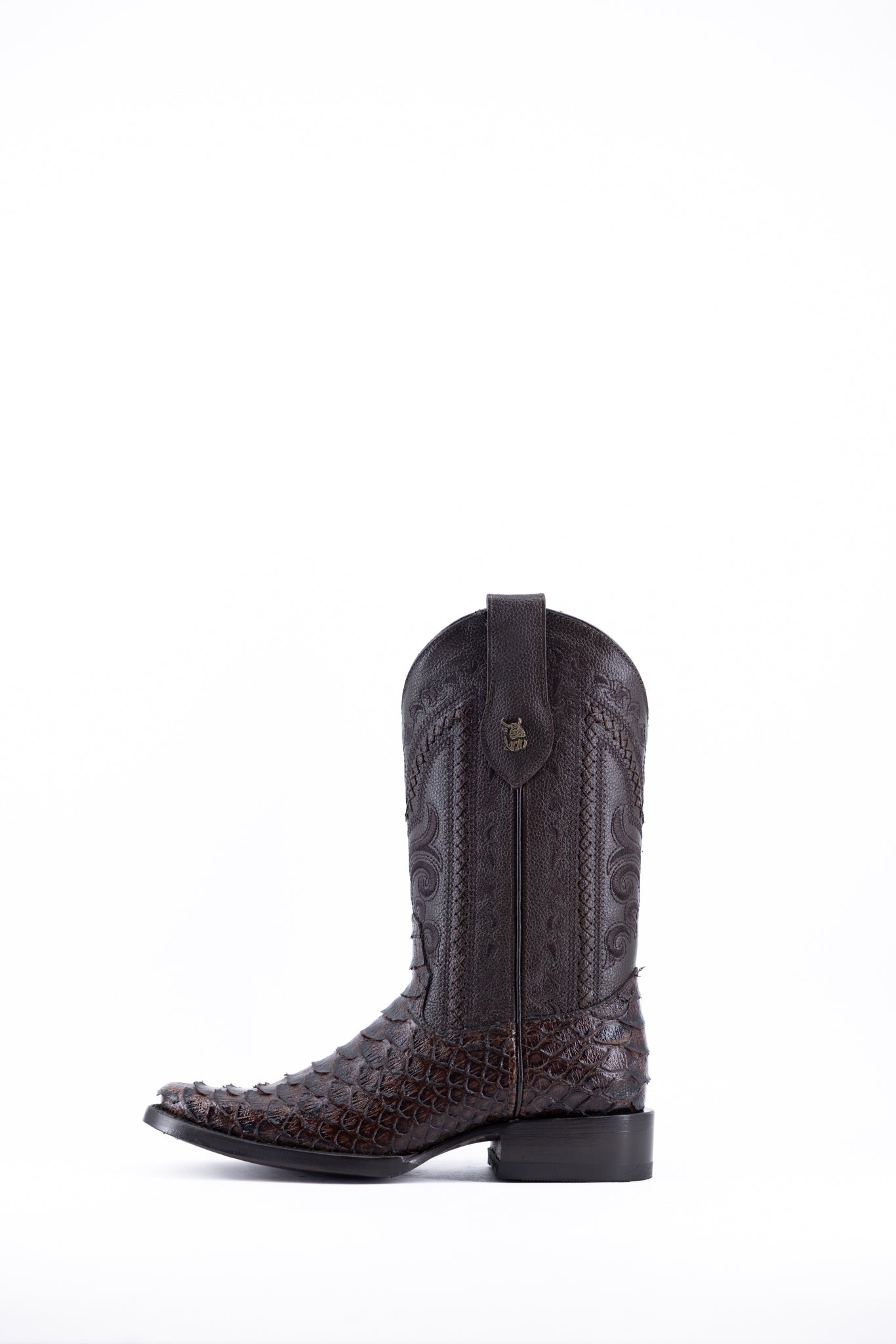 Python Rodeo Toe Cowboy Boots for Men - Western Style Cowboy Boots with Pointed Toe - Perfect for Rodeo, Country Music Festivals & Western Fashion