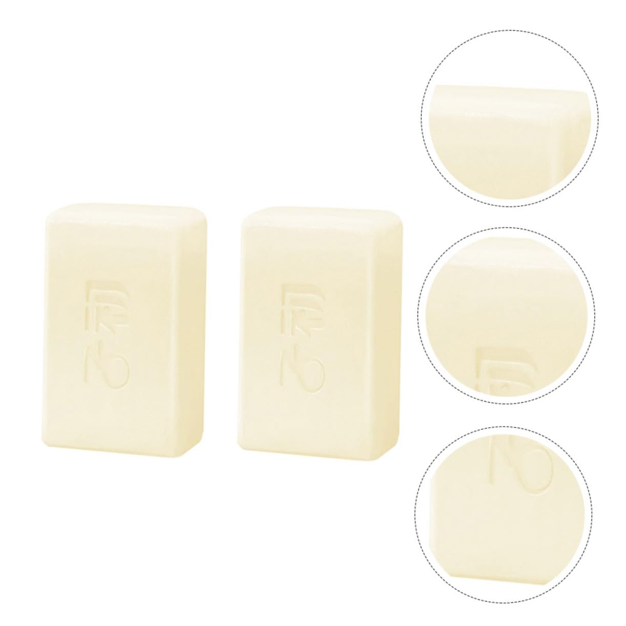 BIUDECO 4-Pack Laundry Soap Bars - Natural Clothes Cleaning Solid Soap for Hand Washing | Eco-Friendly Plastic-Free Laundry Detergent for Delicates, Travel & Camping