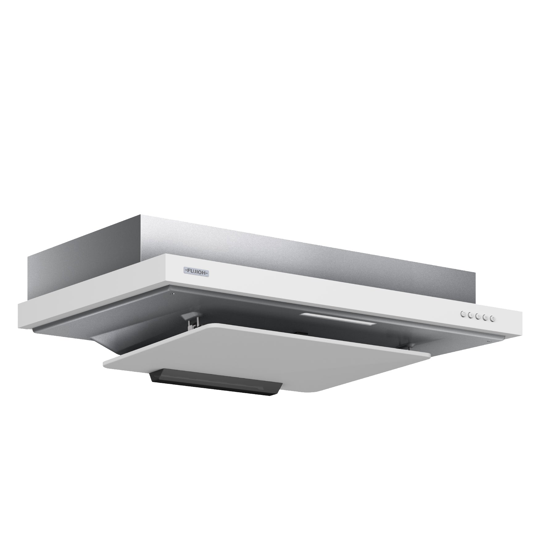 FR FS2290R 890mm Slim Recycling Cooker Hood - Modern Kitchen Ventilation for Smoke & Odor Removal - Perfect for Apartments, Small Kitchens & Open-Plan Living Spaces