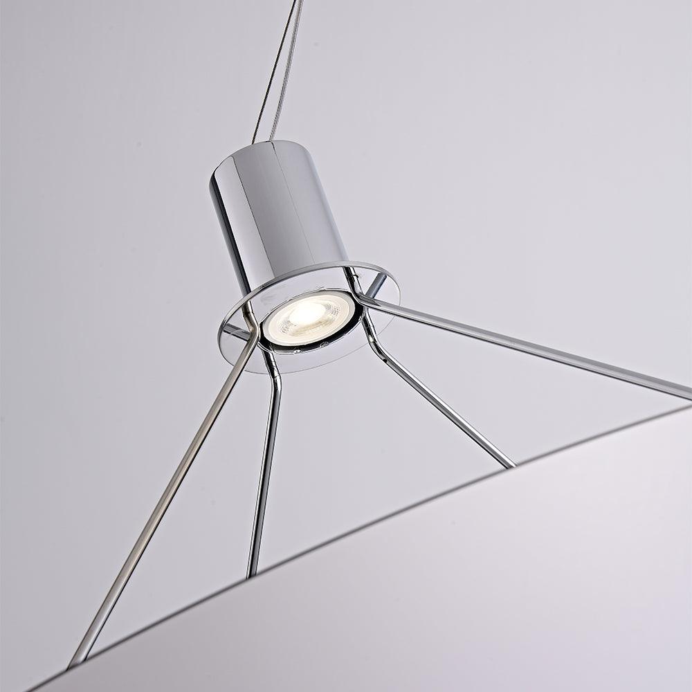 Amisol Modern Pendant Lamp - Sleek Hanging Light Fixture for Kitchen Island, Dining Room & Bedroom Decor - Energy Efficient LED Lighting for Home & Office