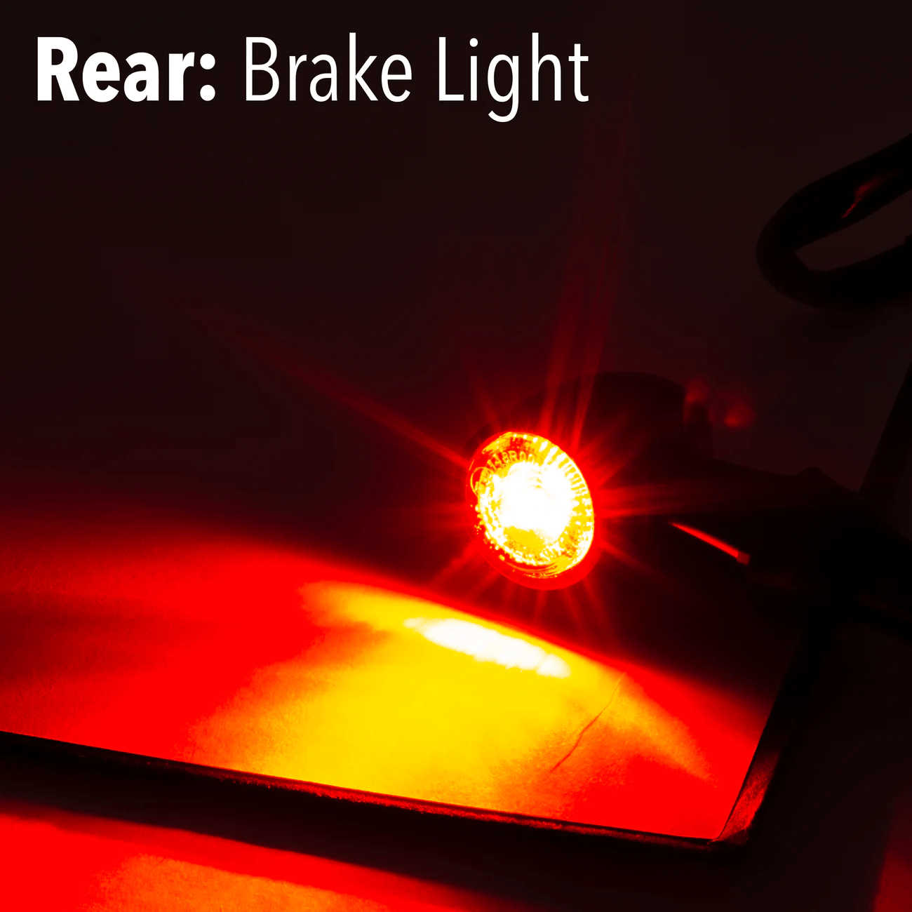 Eagle Lights BULLETBEAM Rear LED Turn Signals with Running Lights & Brake Lights - Pair of 2 for Motorcycles, ATVs, UTVs - Enhanced Safety & Visibility for Night Riding
