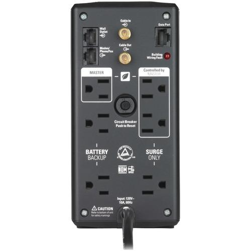 APC BR700G Back-UPS Battery Backup & Surge Protector - Reliable Power Supply for Home Office, Gaming PC, and Electronics