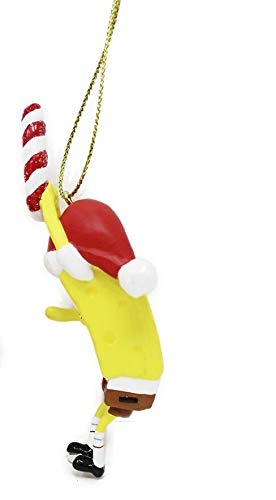 Spongebob Squarepants™ Christmas Ornament - Fun Nickelodeon Cartoon Character Holiday Tree Decor for Kids & Adults - Perfect for Xmas Tree, Party Decorations & Gift Giving
