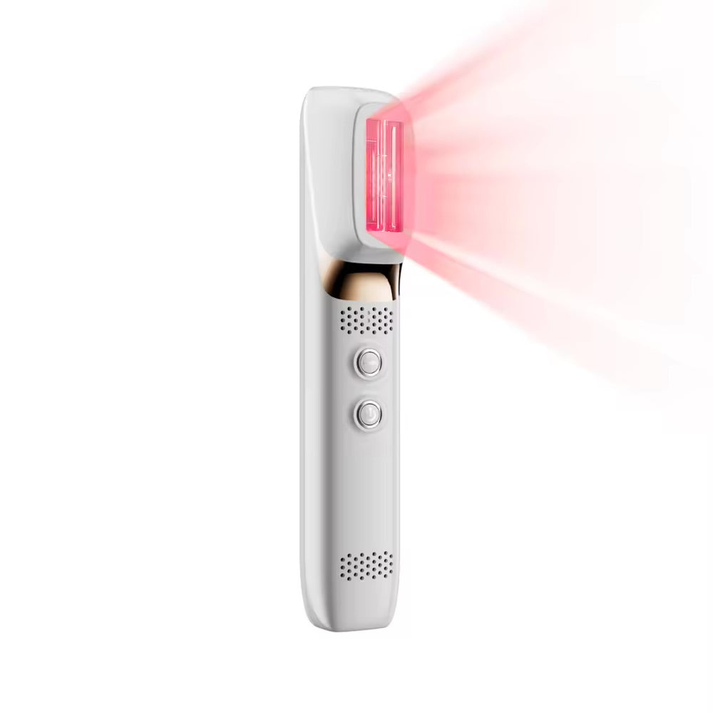PrimeGlow IPL Photofacial Spot Treatment with LED Light Therapy for Acne, Wrinkles & Skin Rejuvenation - At-Home Facial Device for Glowing Skin