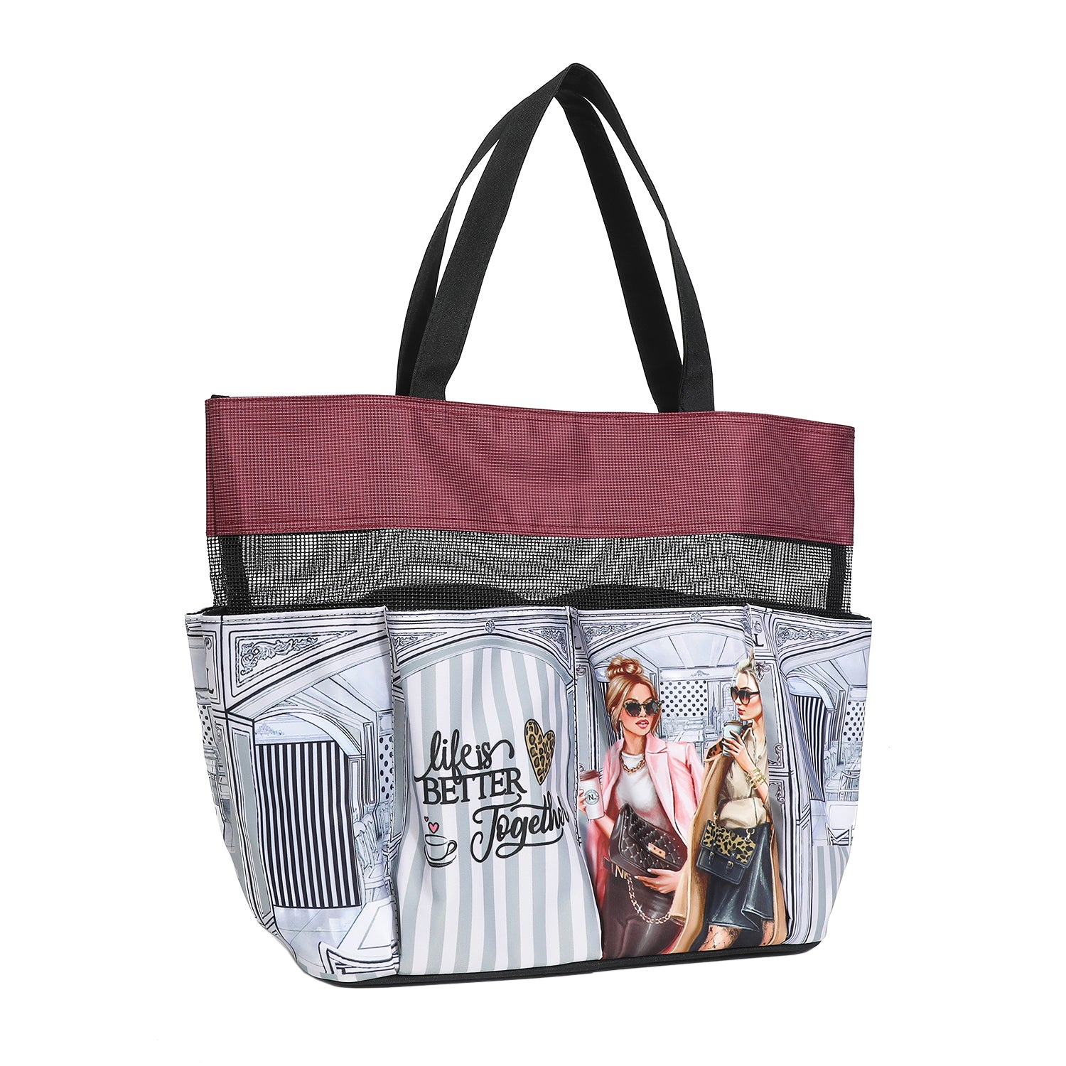 Medium Bella Caddy Organizer Bag - Stylish & Functional Storage for Makeup, Jewelry, or Office Supplies | Perfect for Travel, Home & Work Organization