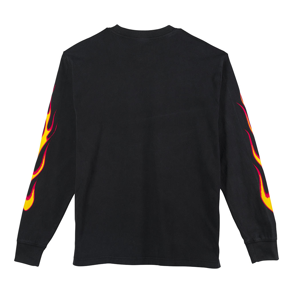 Combustion Long Sleeve T-Shirt for Men - Breathable Comfort Fit Casual & Workout Shirt - Perfect for Gym, Running, Hiking and Everyday Wear