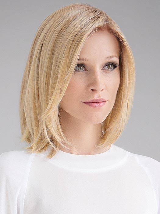 Premium Human Hair & Synthetic Blend Lace Front Wig with Mono Top - Natural Look & Comfort | Perfect for Daily Wear, Cosplay & Special Occasions
