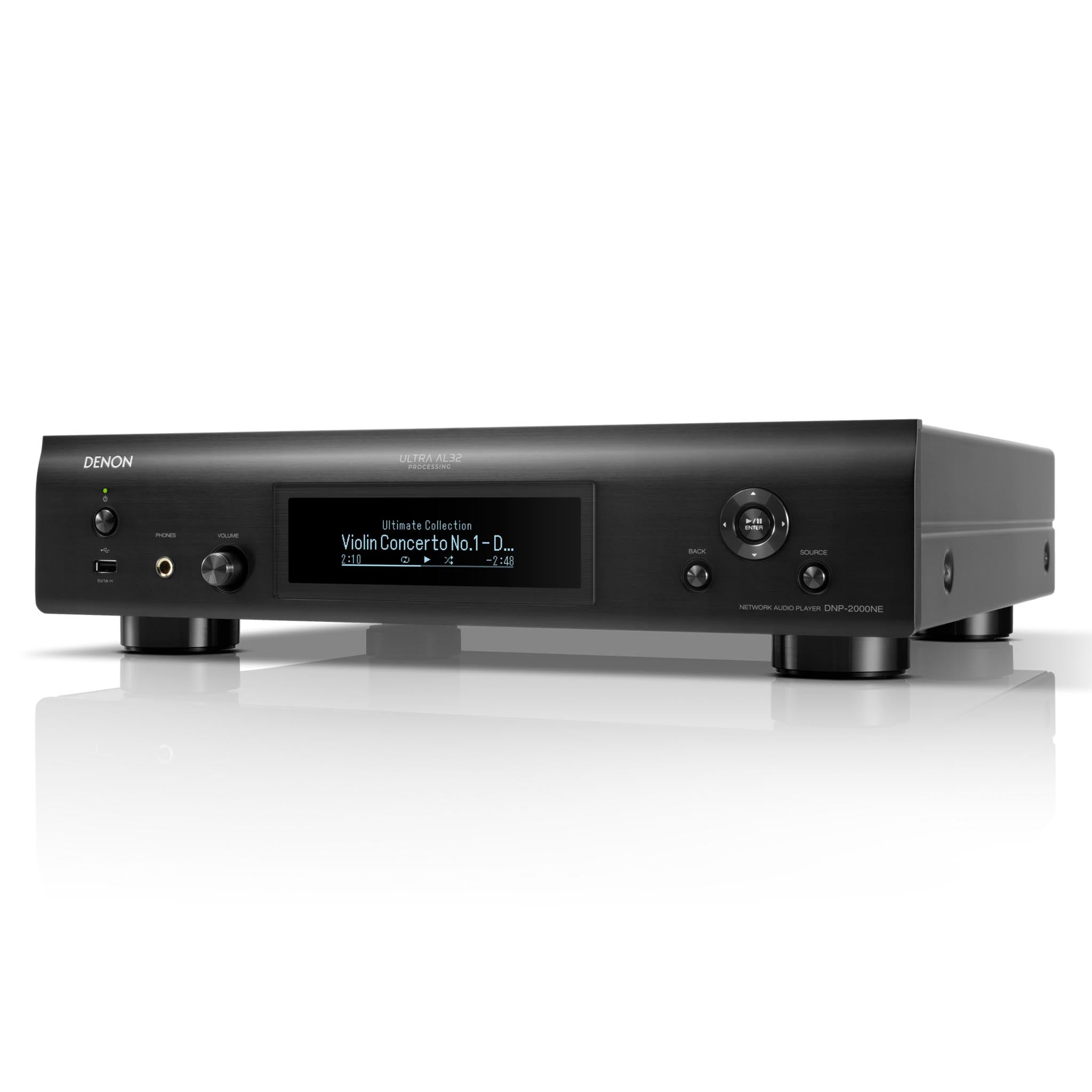 Denon DNP-2000NE High-End Network Audio Player - Stream Hi-Res Music for Home Theater & Audiophile Listening