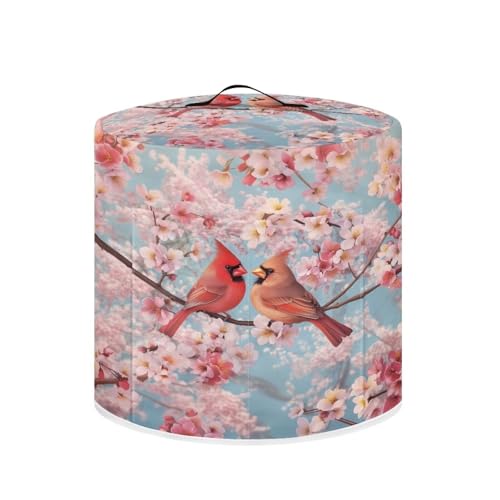 Cardinal Bird Cherry Blossom