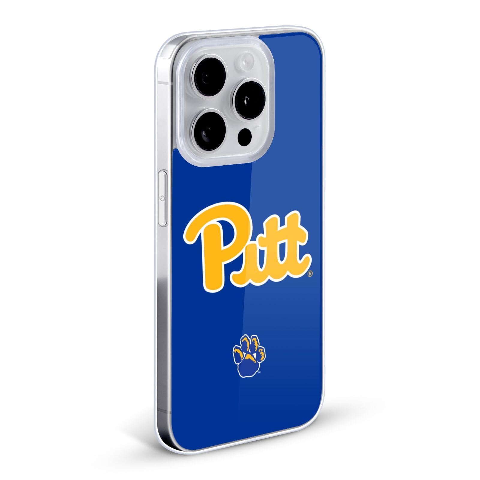 Officially Licensed University of Pittsburgh iPhone 12/12 Pro Soft Gel Case - Durable Protective Cover for School, Work & Game Day Spirit | Compatible with Apple iPhone 12 & iPhone 12 Pro