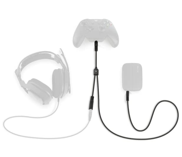 Enza® Party Chat Link Adapter Cable for Xbox One, Xbox Series X/S, PS4, PS5 & Elgato Game Capture HD - Connect Headsets for Multiplayer Gaming & Live Streaming
