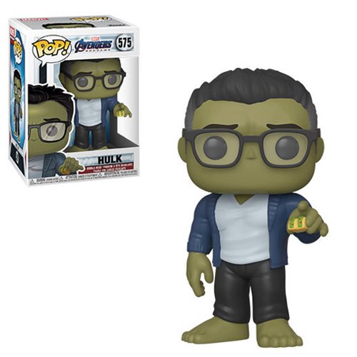 Avengers Endgame Hulk with Taco Pop! Vinyl Figure #575 - Collectible Marvel Movie Merchandise for Display & Gifting