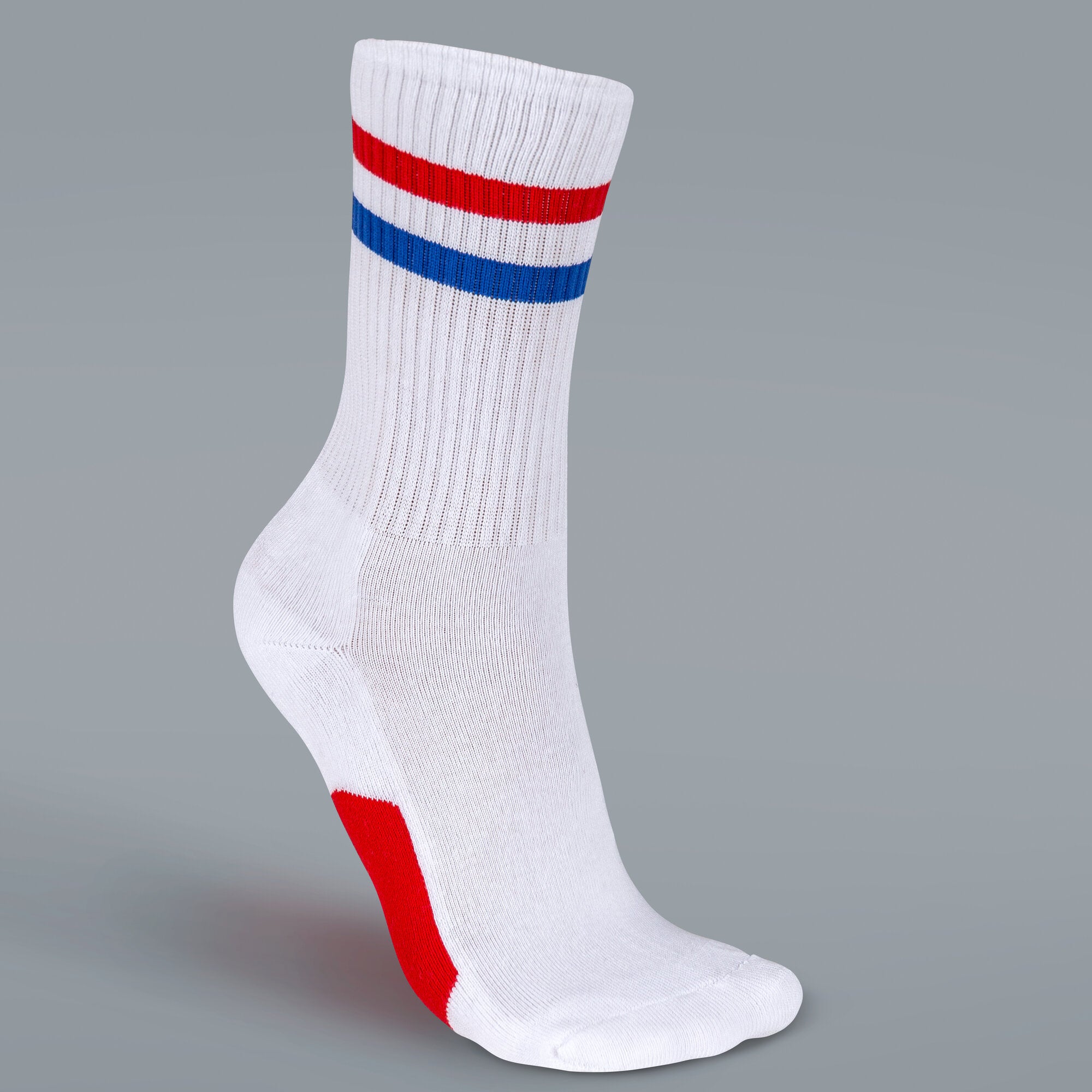 Premium White Epic Socks for Men & Women - Comfortable Cotton Crew Socks for Everyday Wear, Sports & Gifts