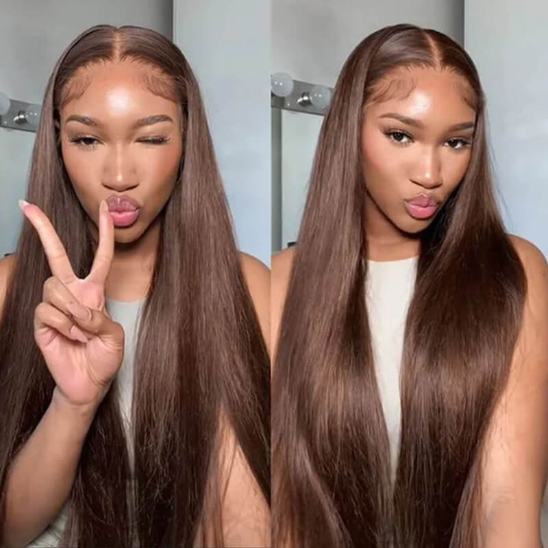 26inch Pre-Colored 13x6 Lace Frontal Wig - Body Wave/Straight Human Hair Wig for Black Women | Natural Look & Comfort | Perfect for Daily Wear, Parties & Special Occasions