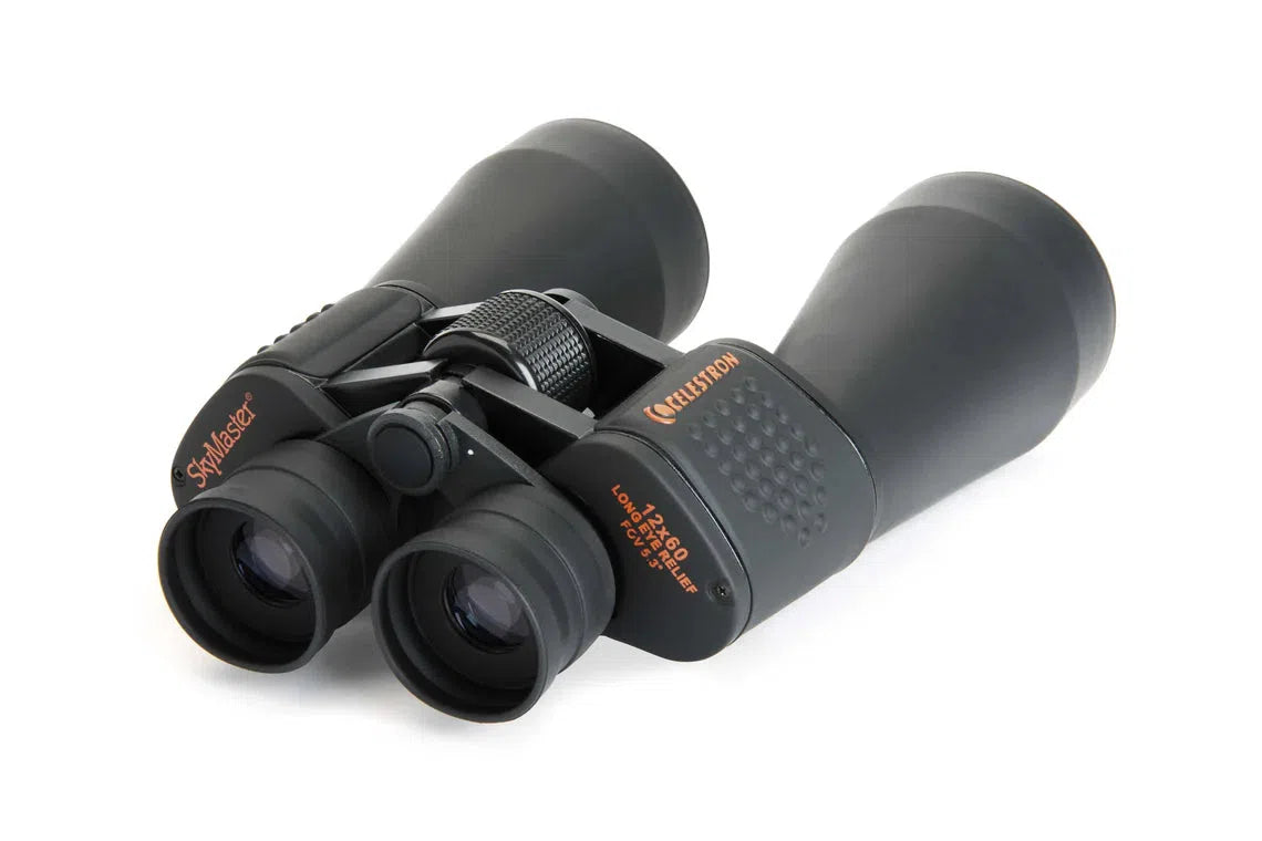 Celestron SkyMaster 12x60 Porro Prism Binoculars - High Power Astronomy & Bird Watching Binoculars for Stargazing, Wildlife Observation & Outdoor Adventures