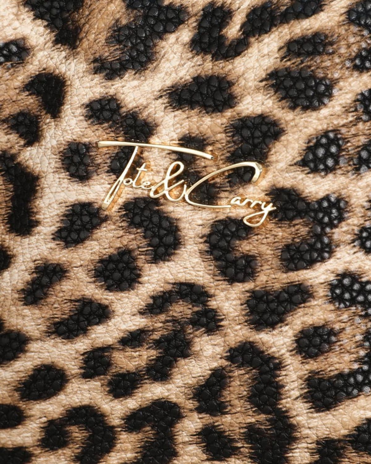 Stylish Brown Leopard Print Tote Bag for Women - Fashionable Handbag for Work, Shopping & Travel