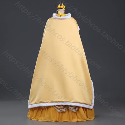 Luxury Beauty and the Beast Belle Cosplay Costume for Adults - Elegant Princess Dress with Cape | Perfect for Halloween, Cosplay Events & Themed Parties