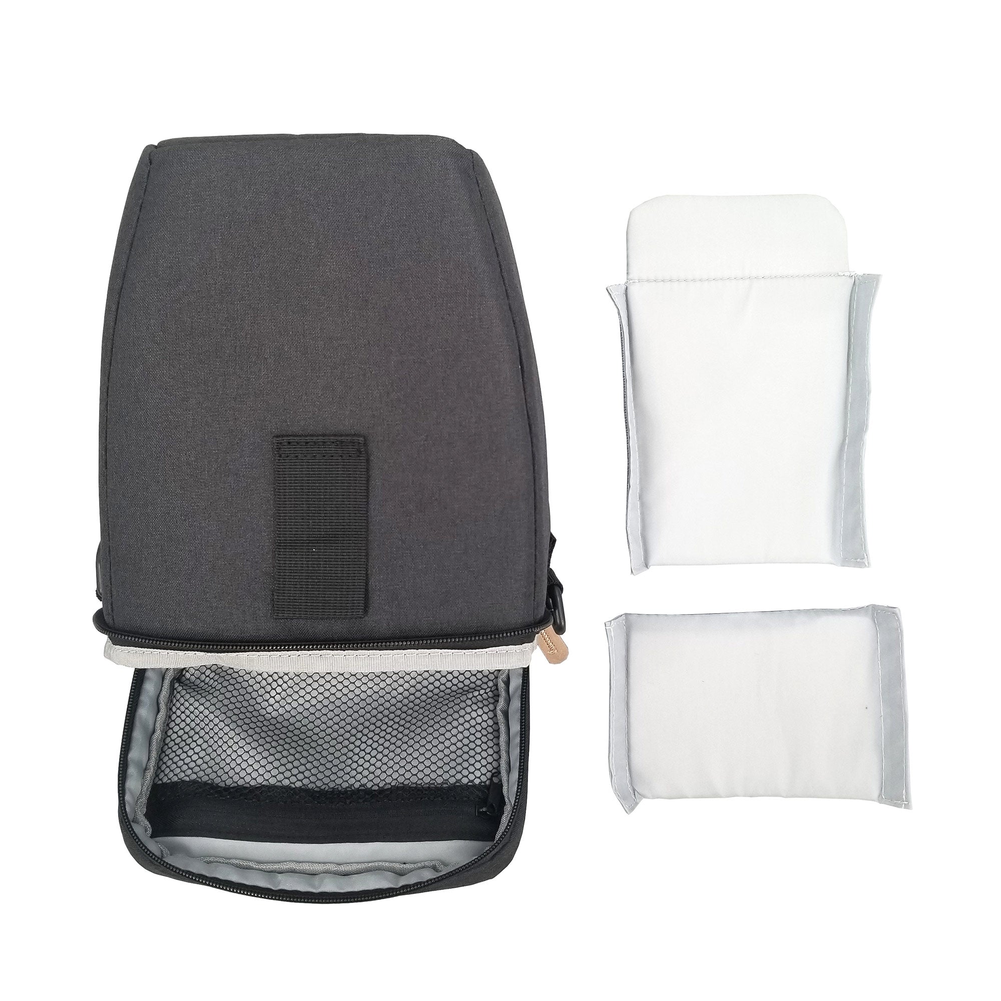 Dekoni Audio Charcoal Universal Headphone Carrying Case V2 - Protective Storage for Headphones, Earbuds & Audio Gear - Perfect for Travel, Studio & Daily Use