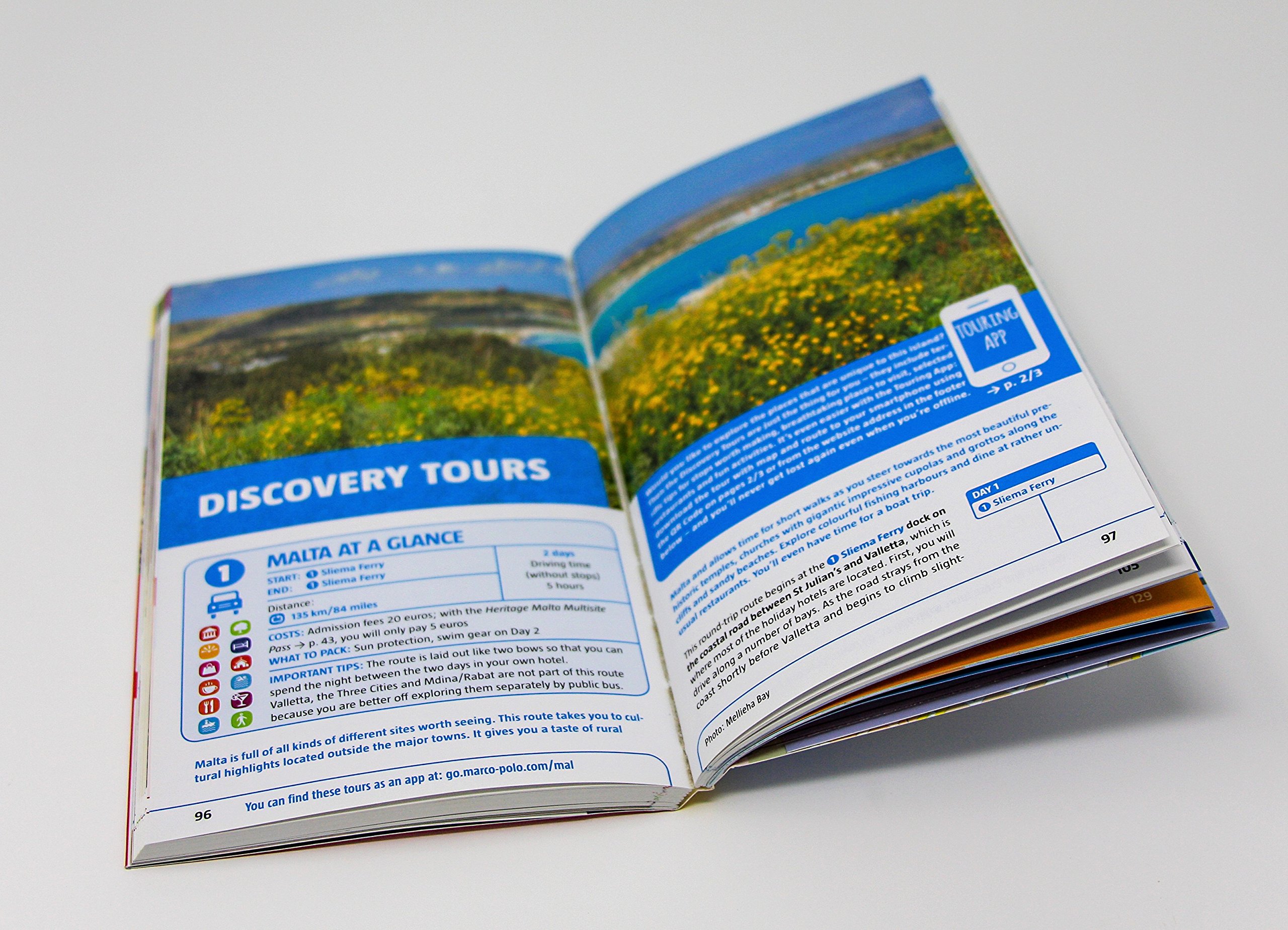Malta & Gozo Travel Guide - Marco Polo Pocket Guide | Compact Travel Book with Maps & Insider Tips for Exploring Malta's Beaches, Historic Sites & Local Culture