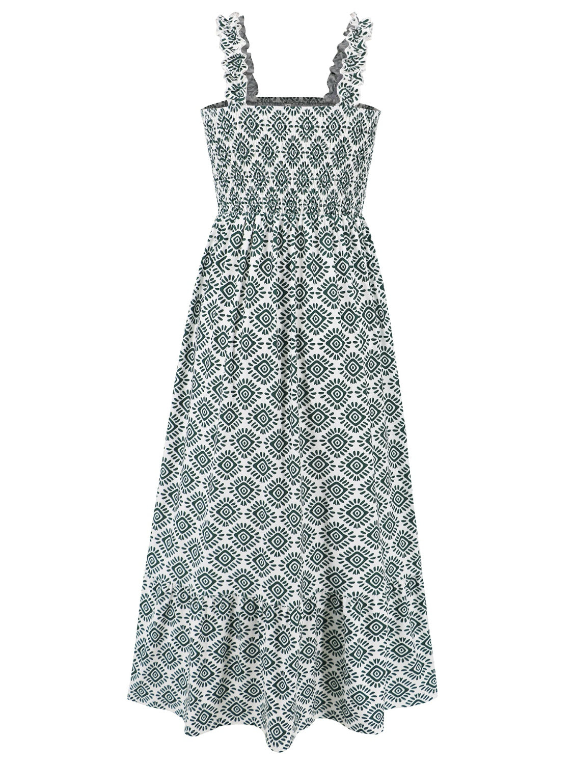 Elegant Summer Maxi Dress for Women - Flowy Beach Dress with Pockets, Boho Chic Sundress - Perfect for Vacations, Beach Outings & Casual Wear