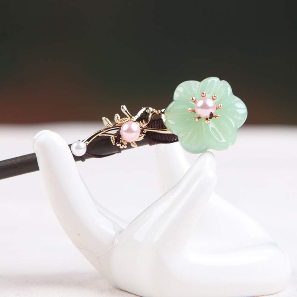 7.08 Inch Wooden Hair Sticks for Women - Chinese Style Hair Pins for Long Hair Buns & Updos - Perfect for Weddings, Cosplay, and Traditional Hairstyles