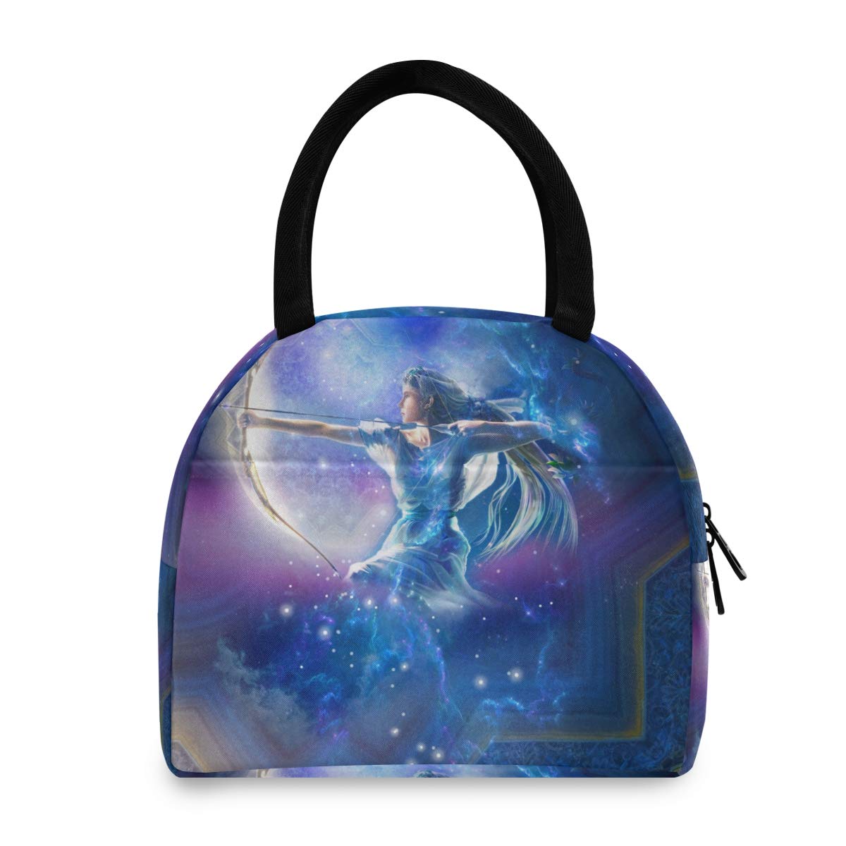 Senya Insulated Lunch Bag - Sagittarius Constellation Design, Cooler Tote for Women, School, Work & Picnics | Perfect for Office Lunches, Outdoor Activities & Daily Commute