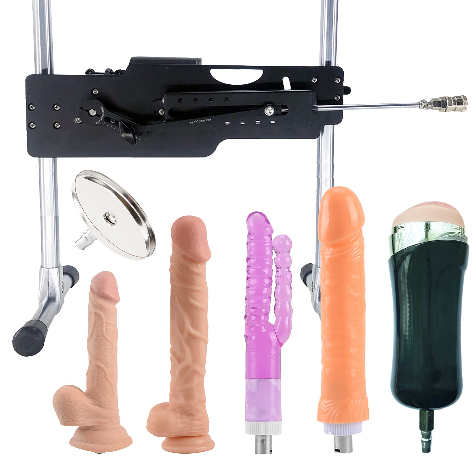 Premium Sex Machine with Remote Control - Portable Love Machine for Couples & Singles, 6 Attachments Included - Perfect for Home Use & Adult Play (JESSKY)