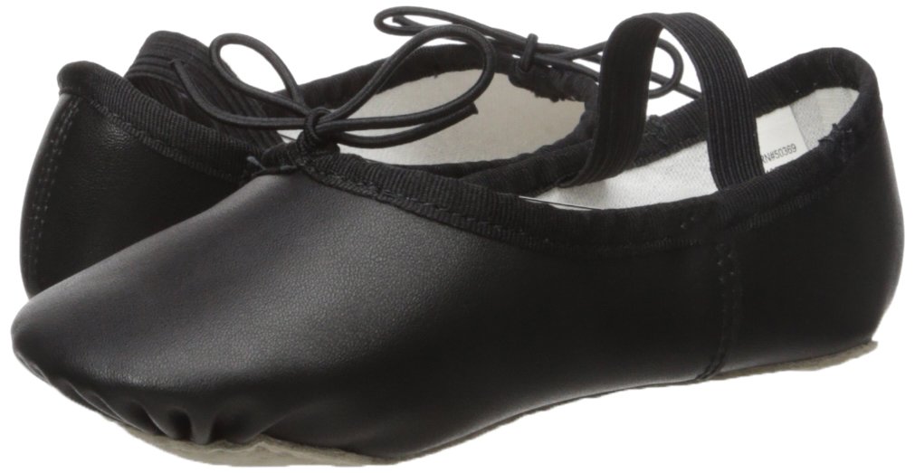 Jacques Moret Girls Ballet Dance Slippers - Soft Leather Ballet Shoes for Kids - Perfect for Ballet Class, Recitals & Dance Practice