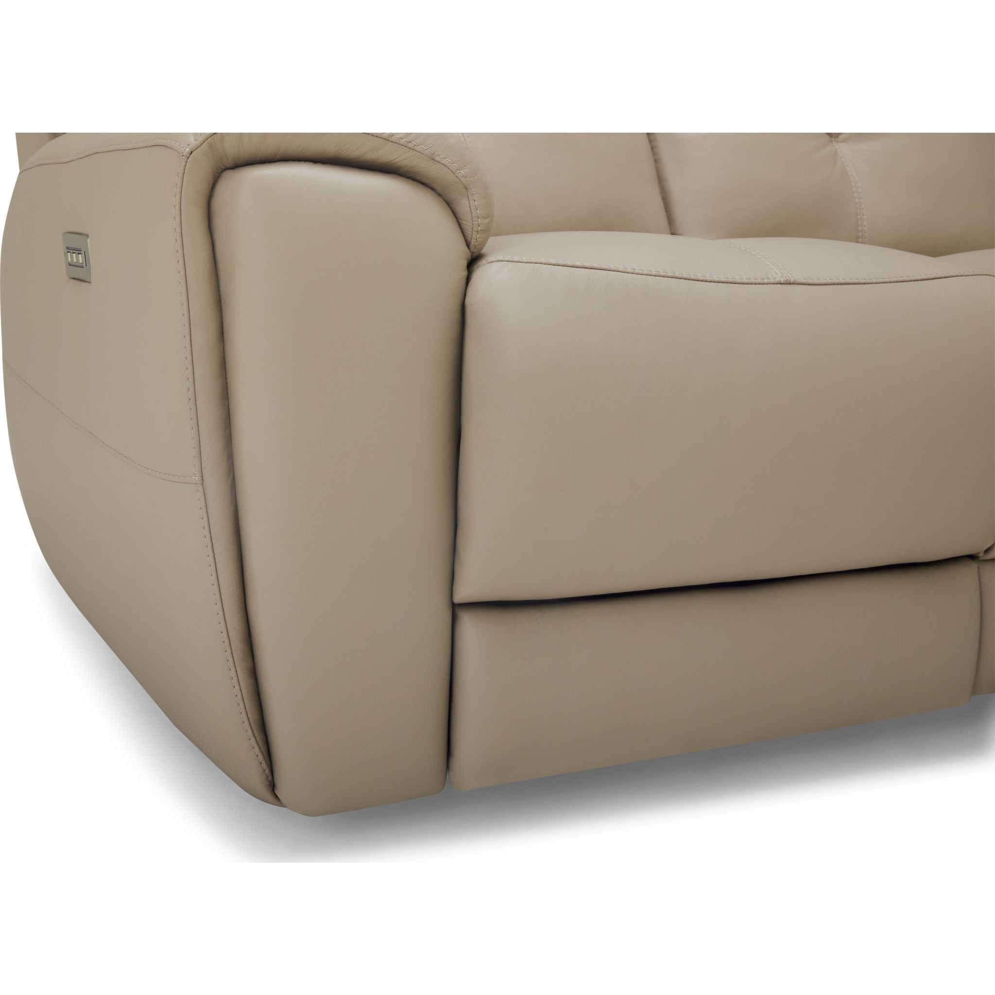 Aedon Power Reclining Sofa with Adjustable Headrest & Lumbar Support - Modern Comfort for Living Room, Home Theater & Relaxation | Bali Harvest Collection