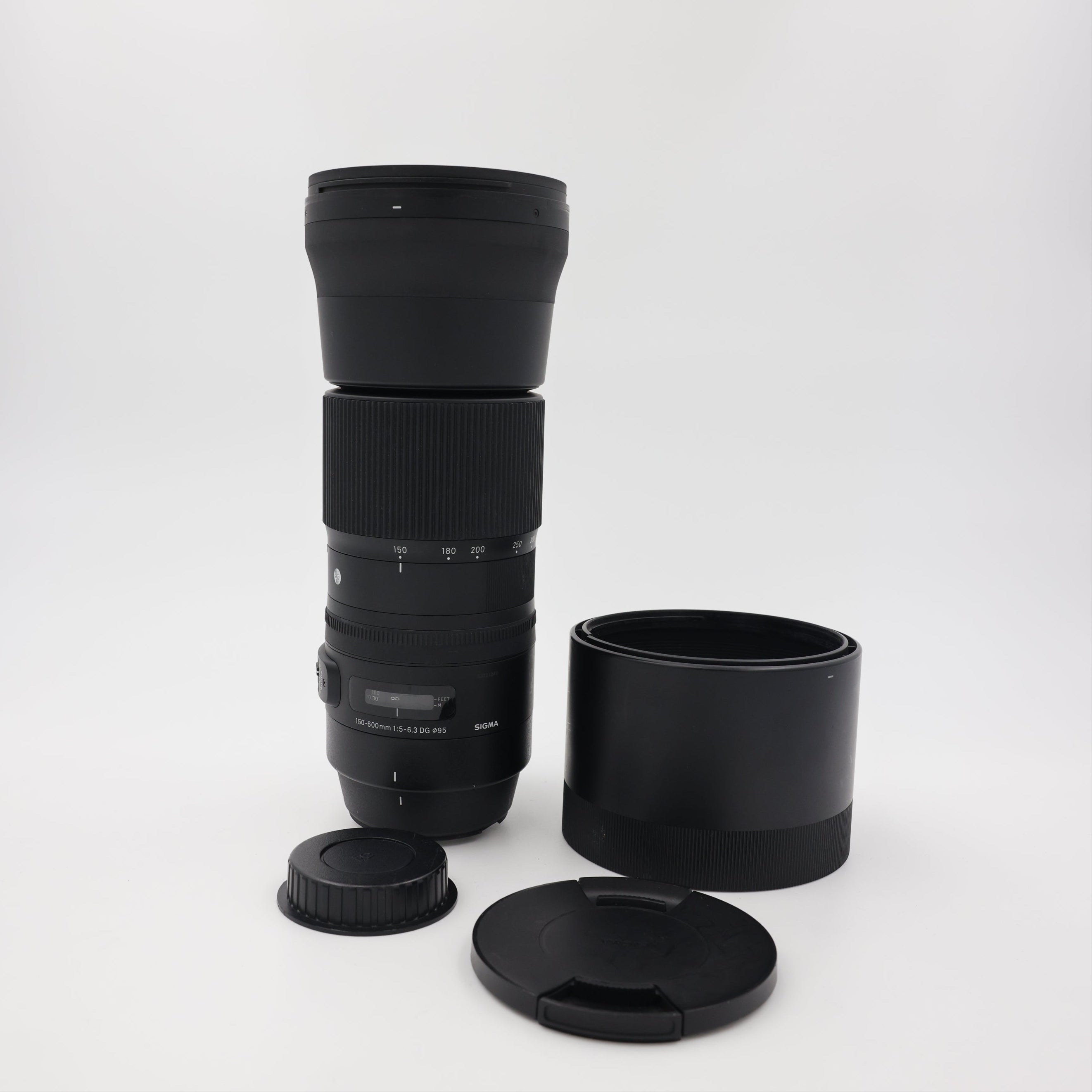 Used Sigma 150-600mm f/5-6.3 DG OS HSM Contemporary Lens for Canon EF - Wildlife & Sports Photography, Bird Watching, Long-Distance Shooting