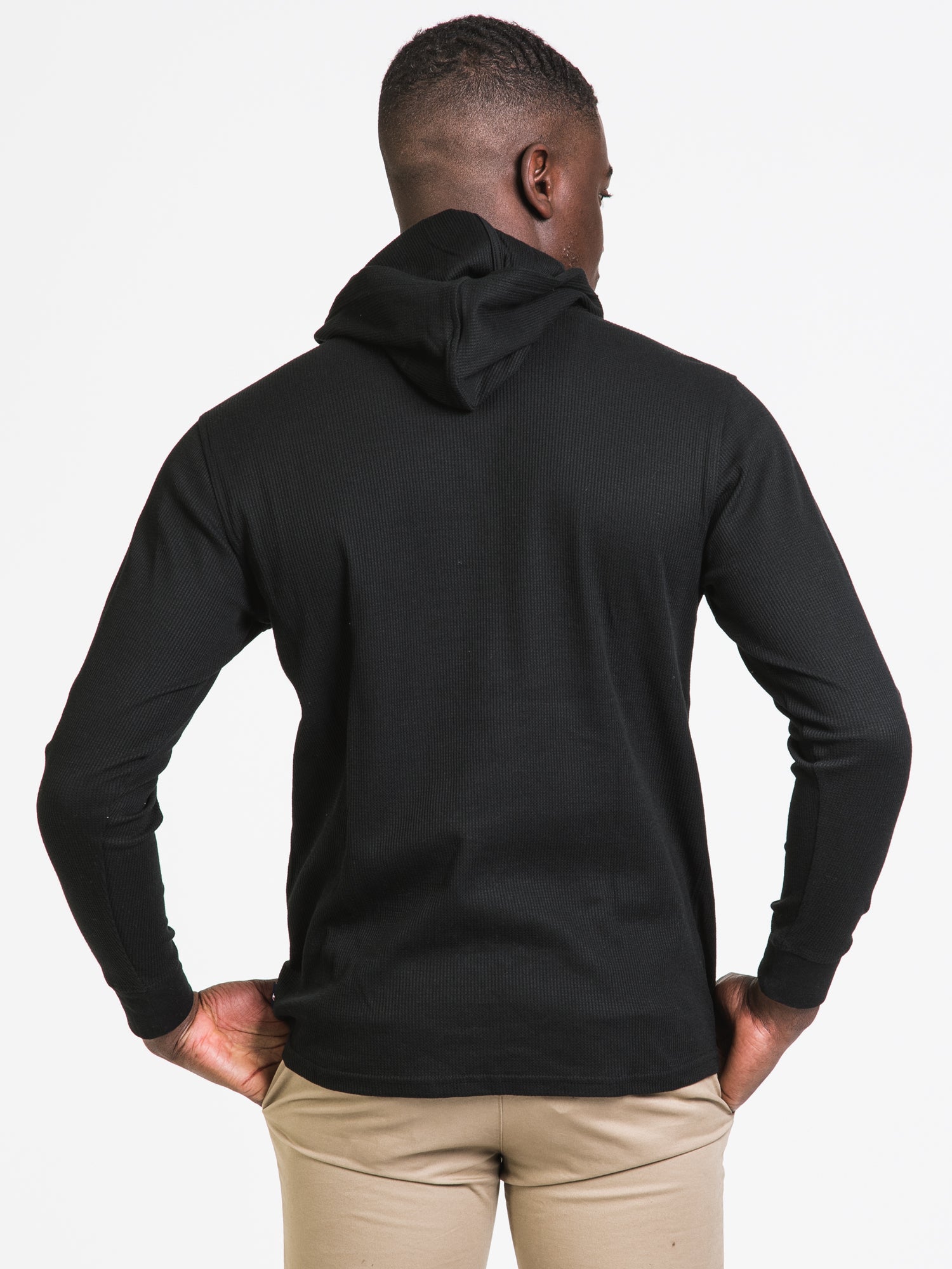 Champion Waffle Small C Hoodie - Men's & Women's Pullover Sweatshirt - Cozy Fleece Lined Hooded Sweater for Casual Wear, Gym, and Outdoor Activities