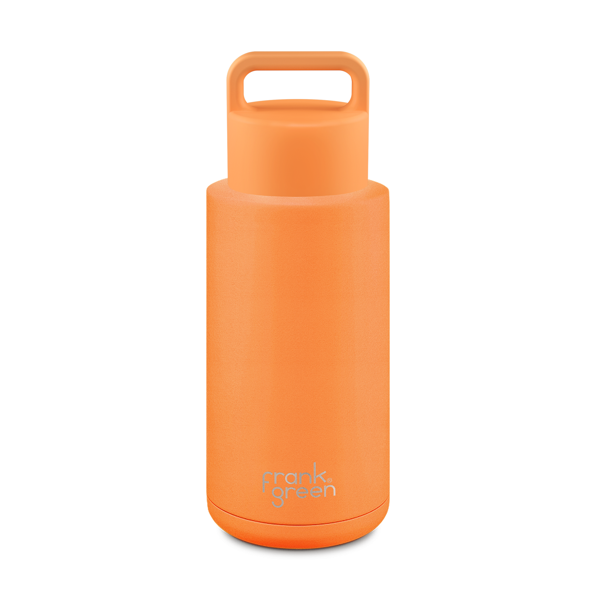 Eco-Friendly Ceramic Reusable Water Bottle with Non-Slip Grip & Lid - 34oz (1000ml) - Perfect for Gym, Hiking, Office & Daily Hydration