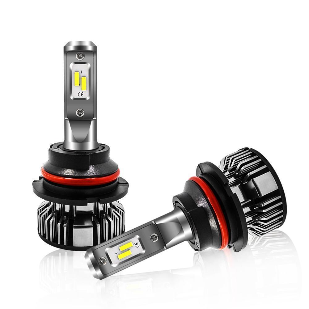 9007 LED Headlight Bulbs 6000K Xenon White - Super Bright HB5 Replacement Bulbs for Cars & Trucks - Perfect for Night Driving & Foggy Conditions