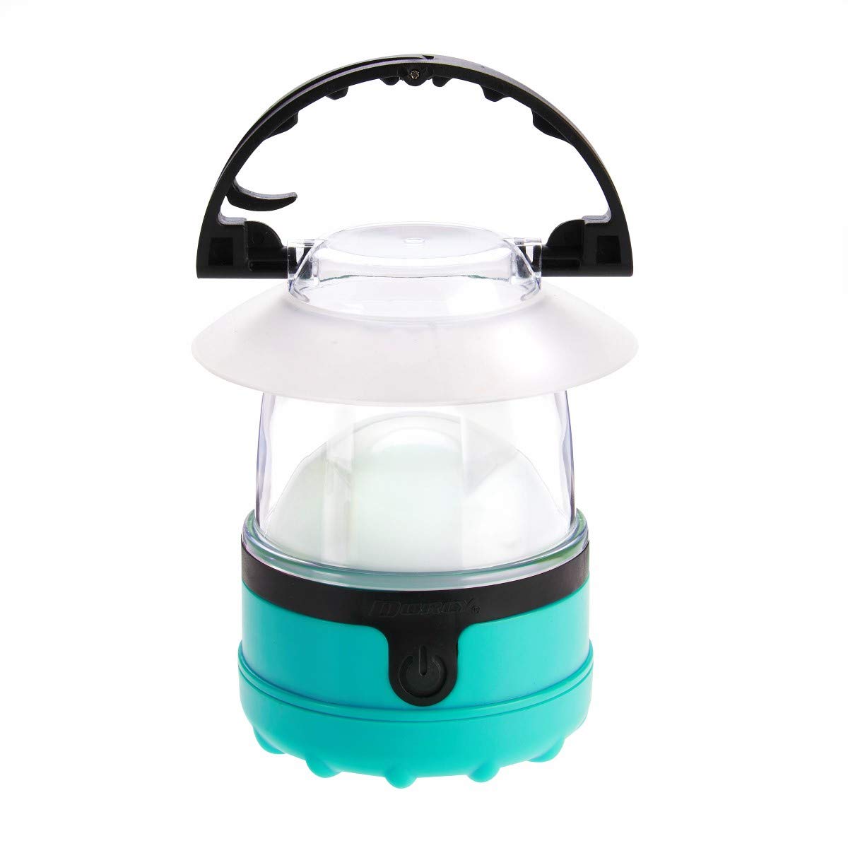 Dorcy 41-3019 4 LED Mini Lantern with Hanging Hooks - Battery Included, 3-Pack (Green) - Perfect for Camping, Emergencies & Outdoor Adventures